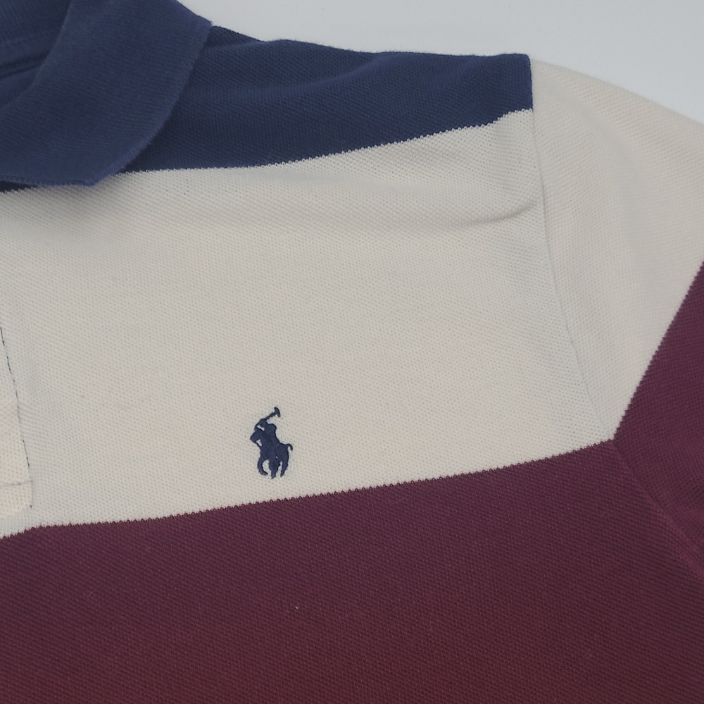 Polo Ralph Lauren boys' striped polo shirt size L - Picture 2 of 4